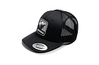 Кепка с сеткой 6P Dichka! Roar #Black/Black&Grey