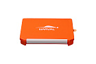 Коробка для снастей Narval Fishing Storage Box 255x185x39mm #Orange&White