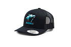 Кепка с сеткой 6P Dichka! Roar Rawcut #Black/Black&Azure
