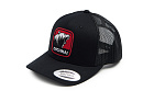 Кепка с сеткой 6P Dichka! Roar #Black/Black&Red